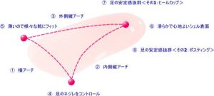 ８つの特徴のイラスト